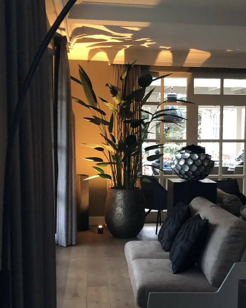 Grondspot zwart vierkant incl. LED 3-standen GU10