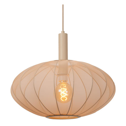 Hanglamp Corina beige E27