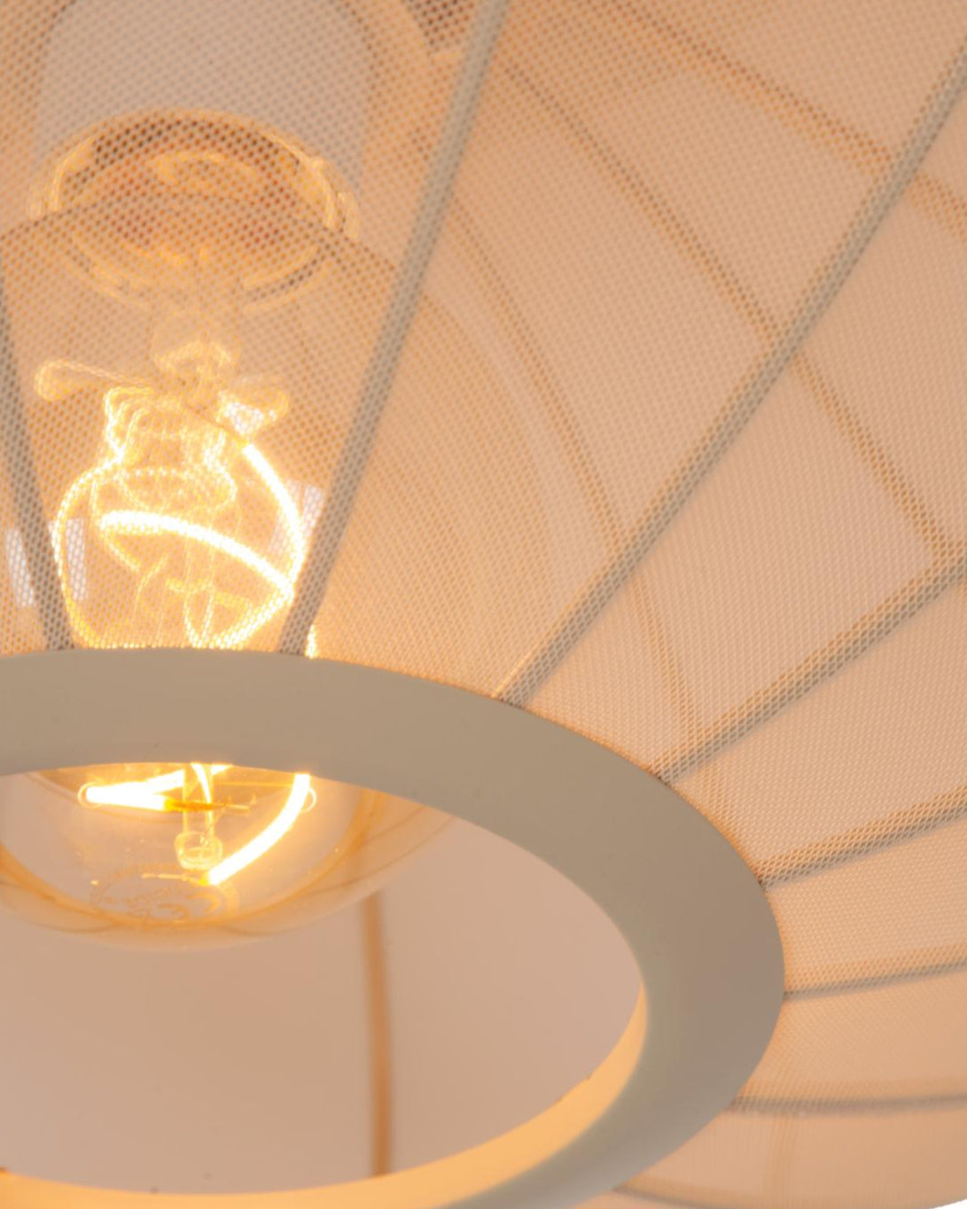 Hanglamp Corina beige E27