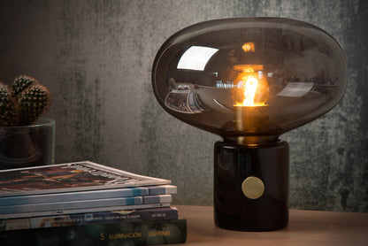 Tafellamp Charlize smoke-marmer E27