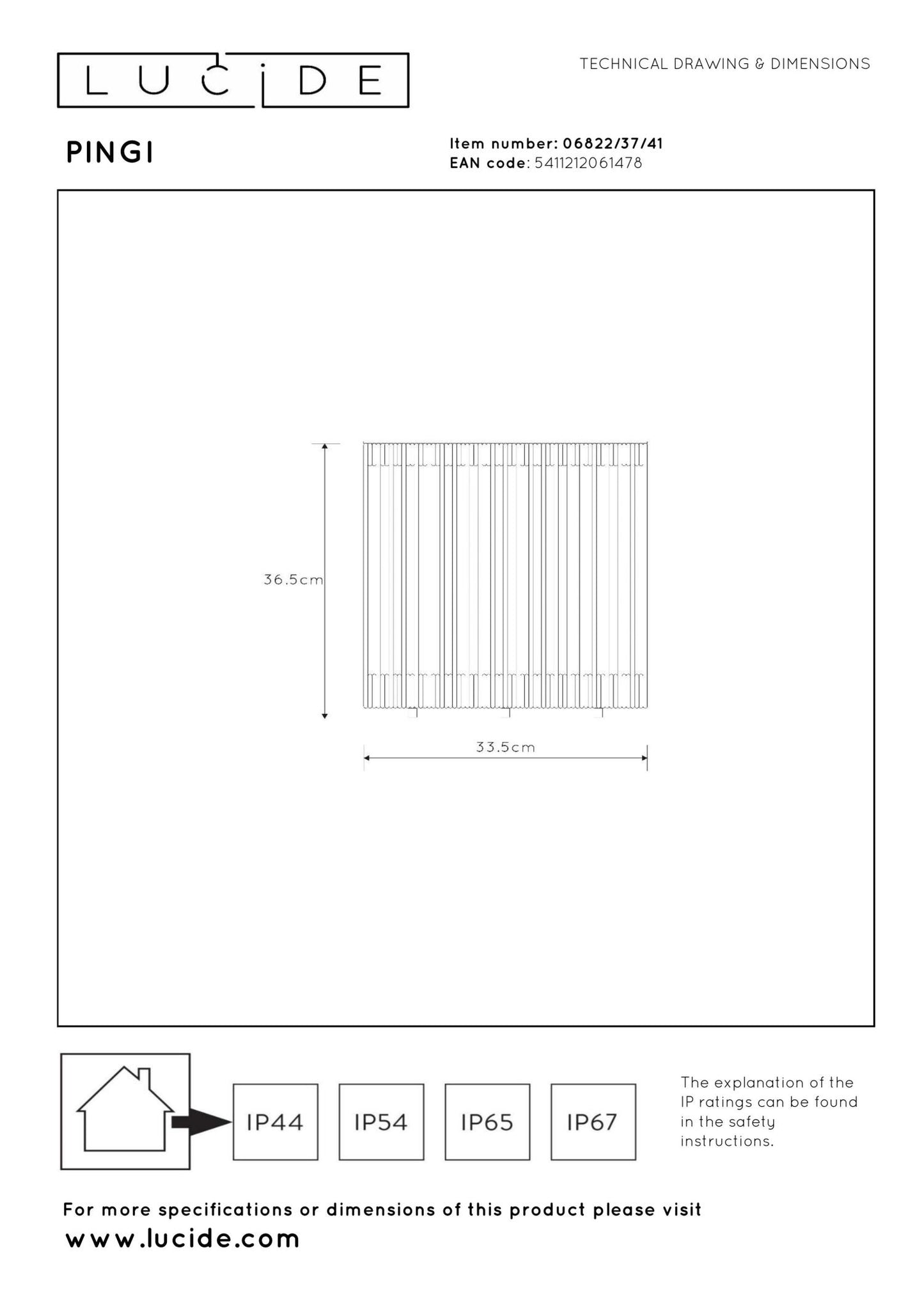 Bijzettafel Led taupe S