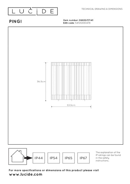 Bijzettafel Led taupe S