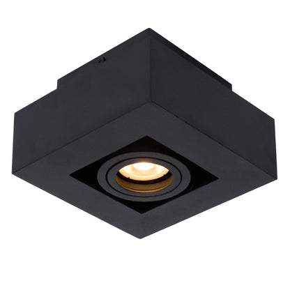 Plafondspot Xirax zwart incl. Led