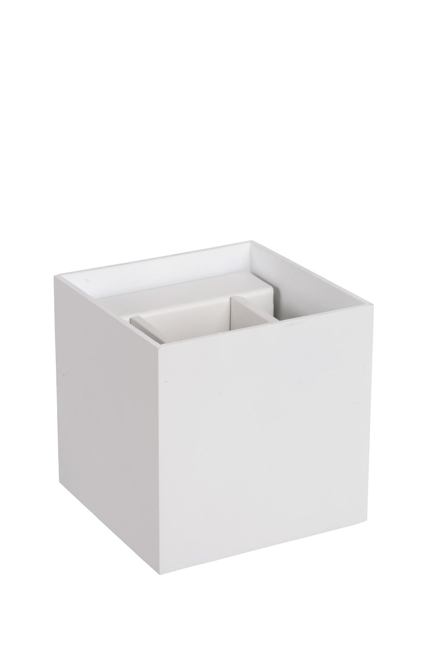 Wandlamp XIO wit vierkant incl. Led