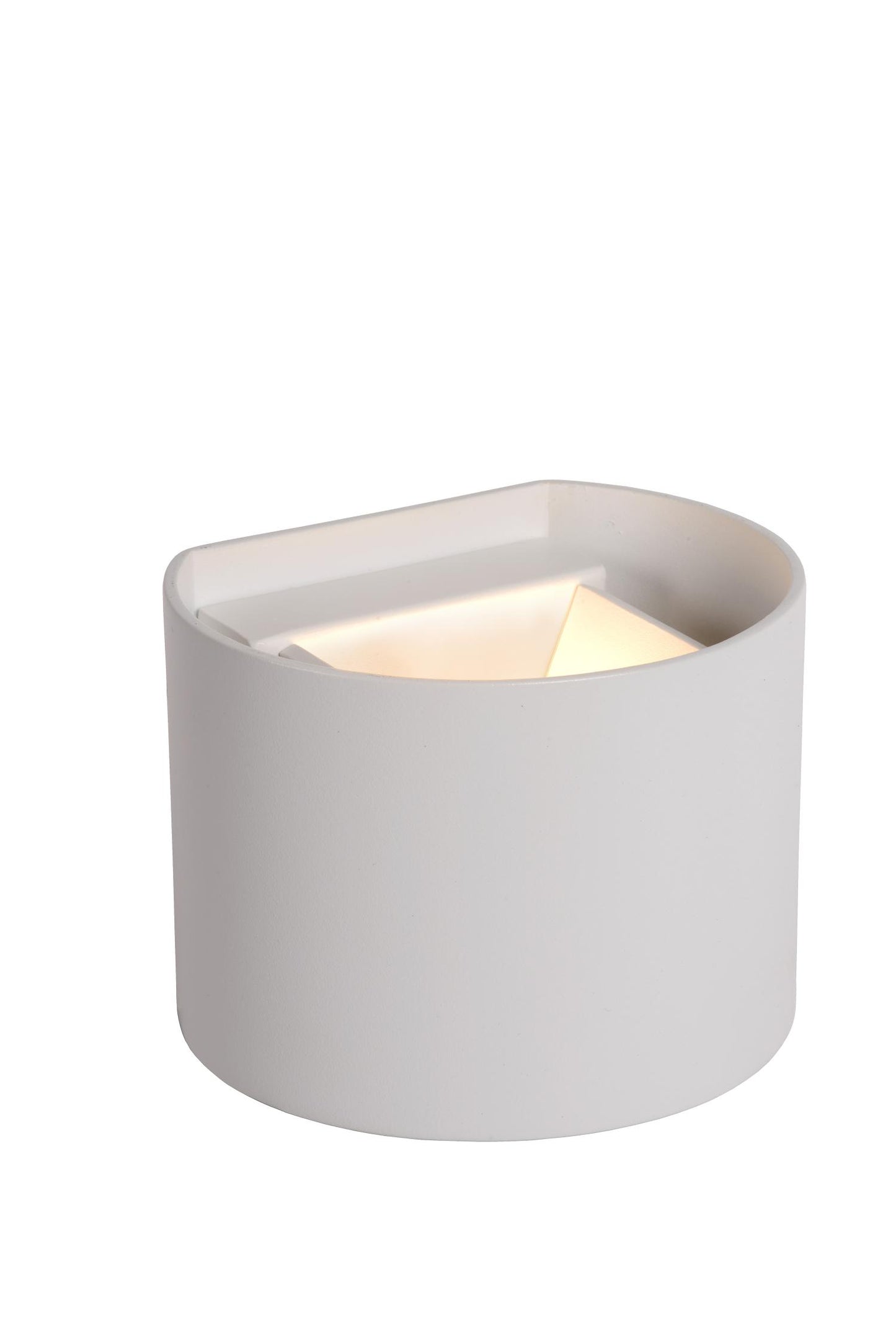 Wandlamp XIO wit rond incl. Led