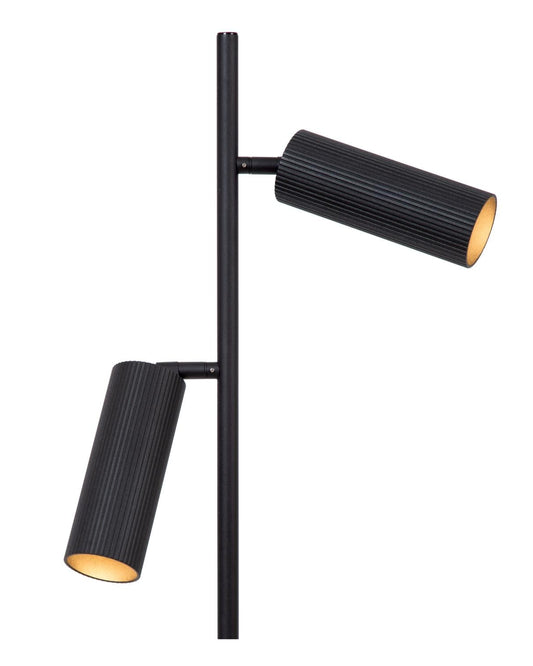 Vloerlamp Clubs zwart GU10