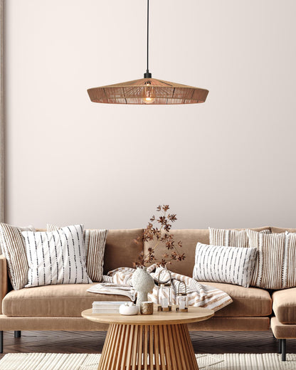 Hanglamp Yunkai naturel 70cm E27