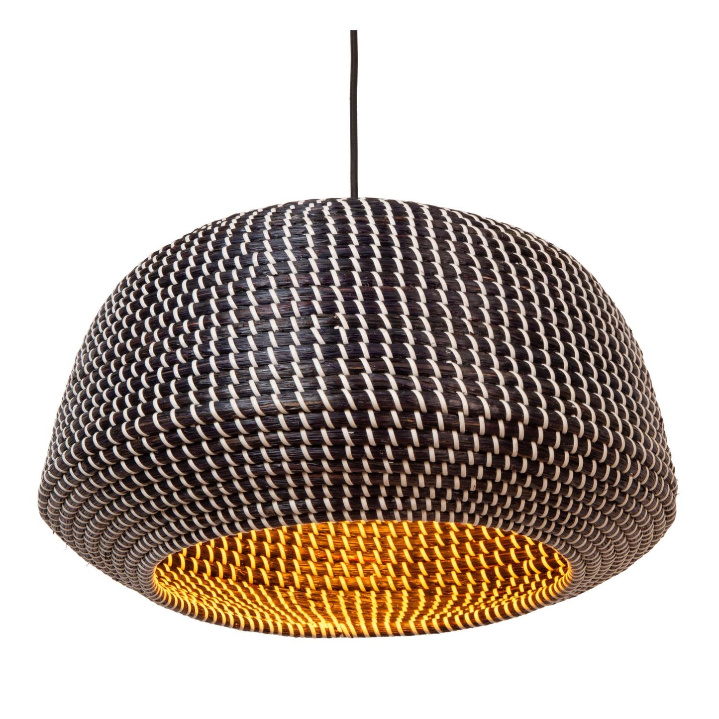 Hanglamp Maduka zwart E27