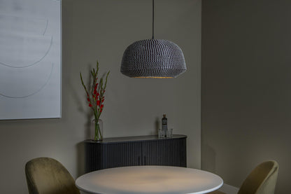 Hanglamp Maduka zwart E27