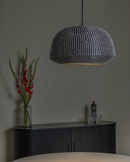 Hanglamp Maduka zwart E27