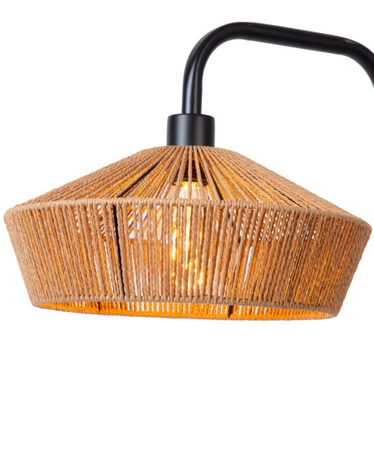Vloerlamp Yunkai naturel E27