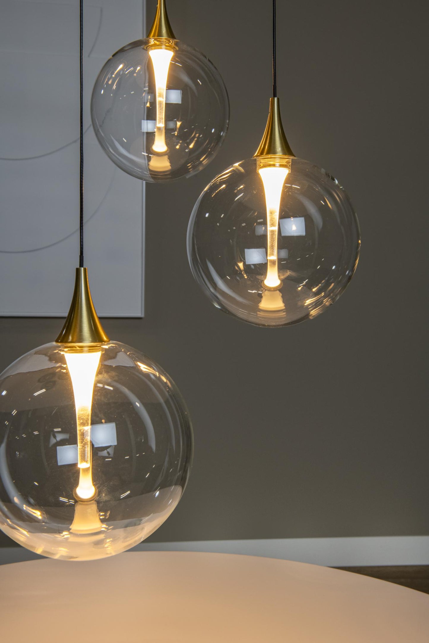 Hanglamp Gisela helder 5-lichts incl. LED