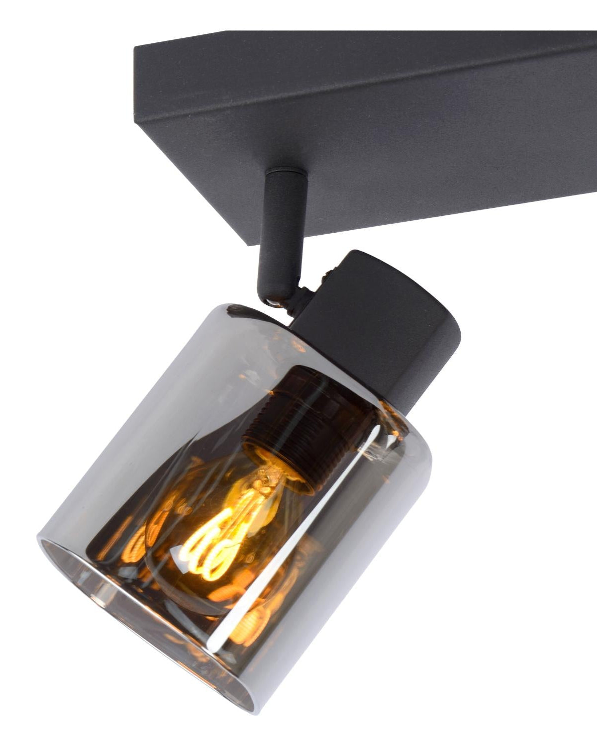 Plafondspot Alion smoke 3-lichts E14