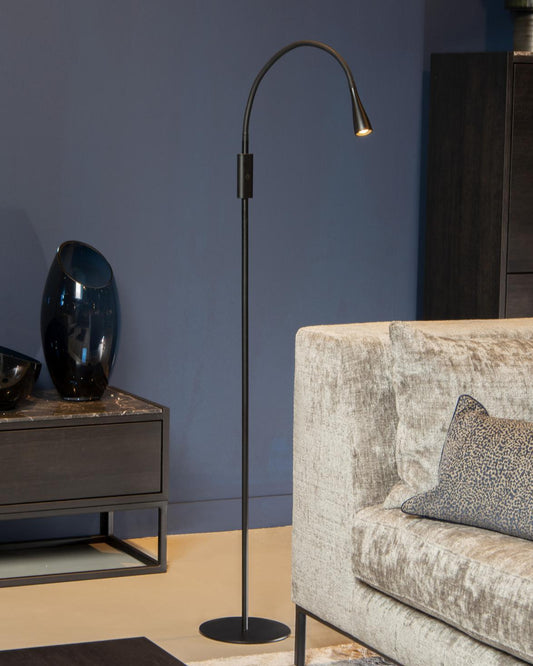 Leeslamp Zozy zwart 3-standen