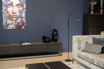 Leeslamp Zozy zwart 3-standen