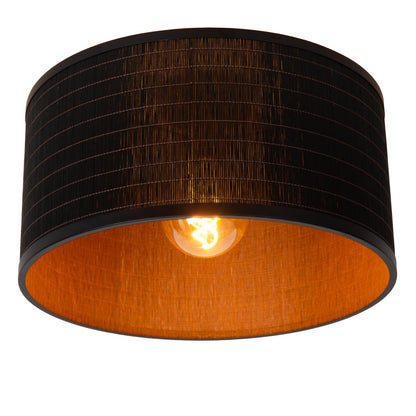 Plafondlamp Tagalog zwart-goud 40cm E27
