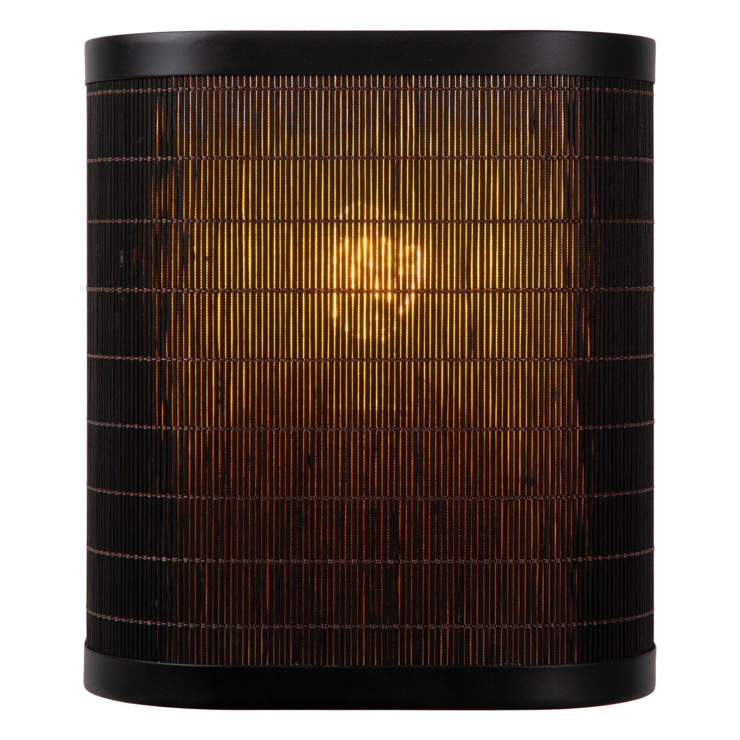 Wandlamp Tagalog zwart-goud E27