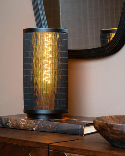 Tafellamp Tagalog zwart E27