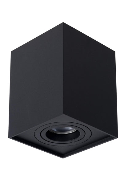 Plafondspot Tube zwart GU10