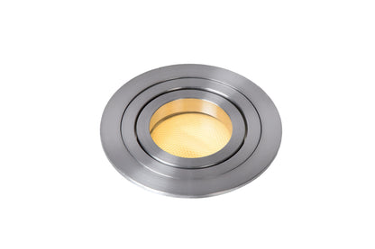 Inbouwspot rond aluminium