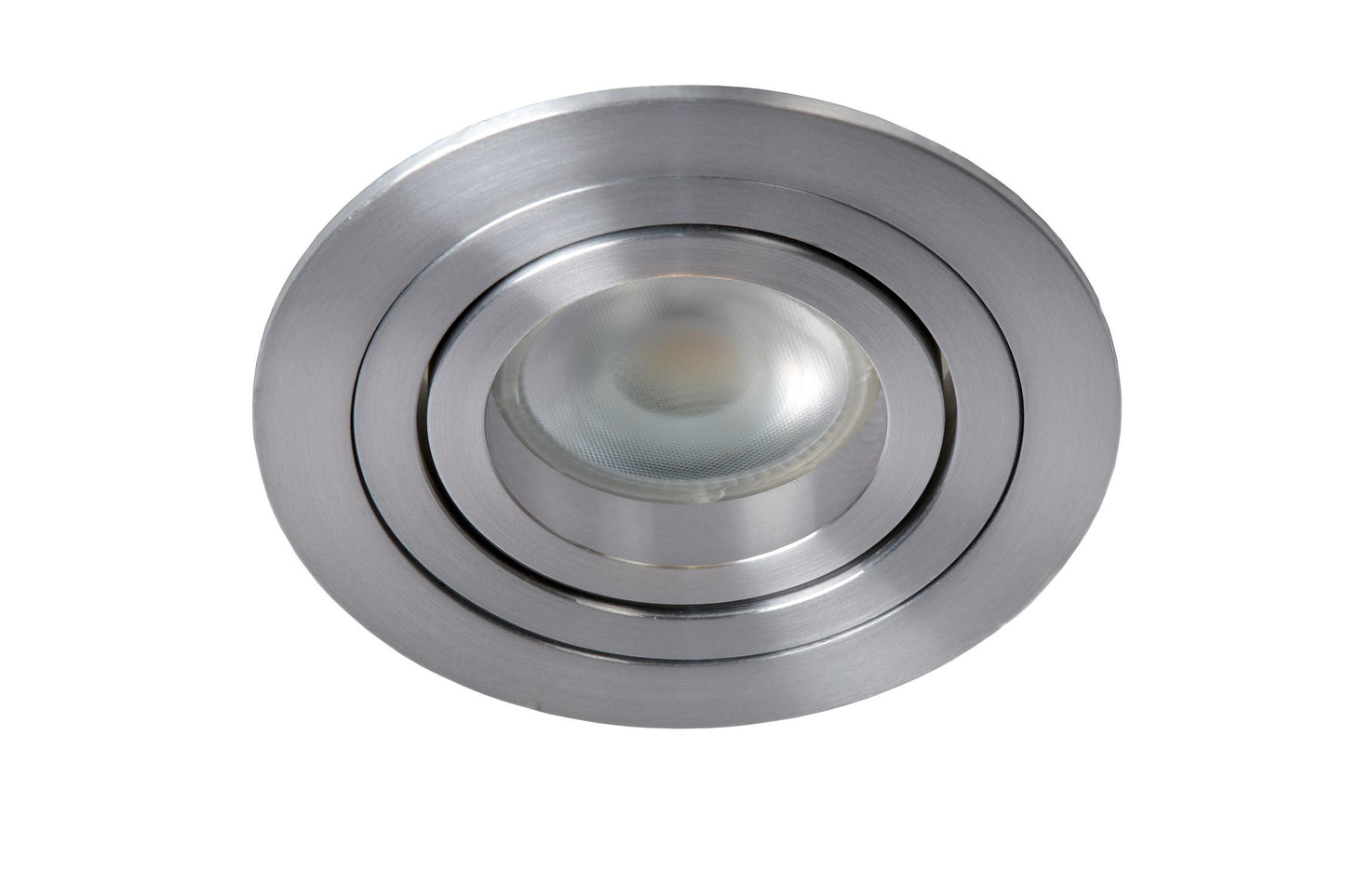 Inbouwspot rond aluminium