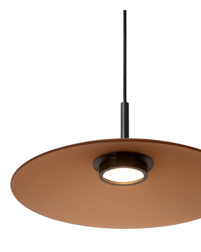 Hanglamp Menga 40cm bruin incl. LED