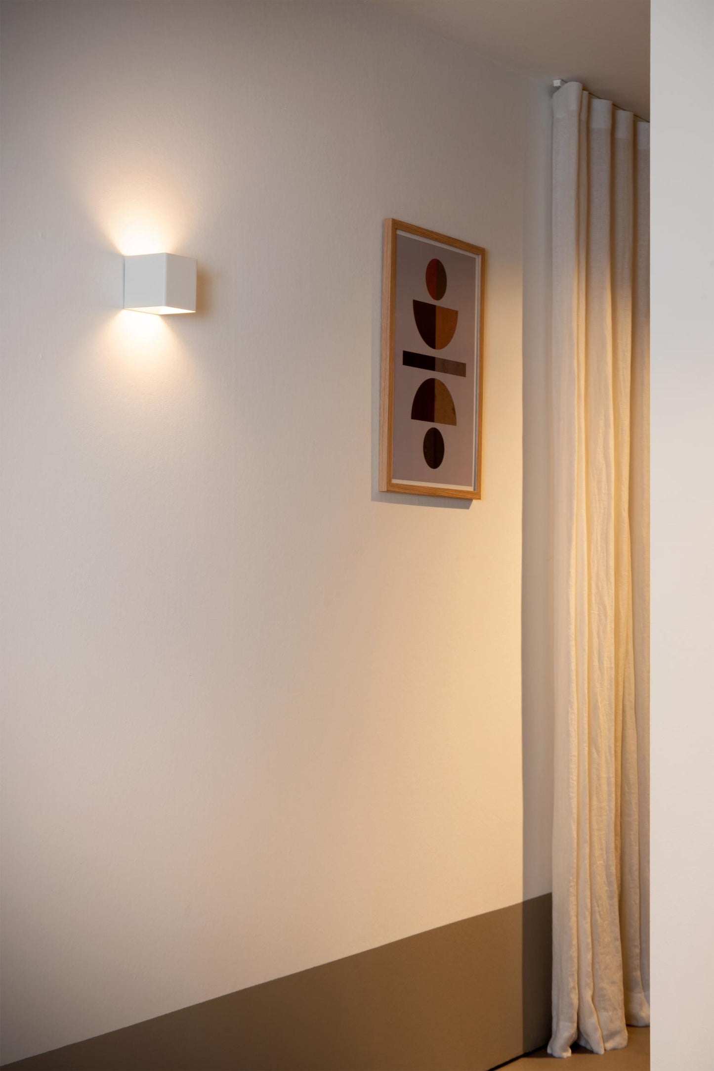 Wandlamp oplaadbaar binnen/buiten Vertigo wit incl. LED