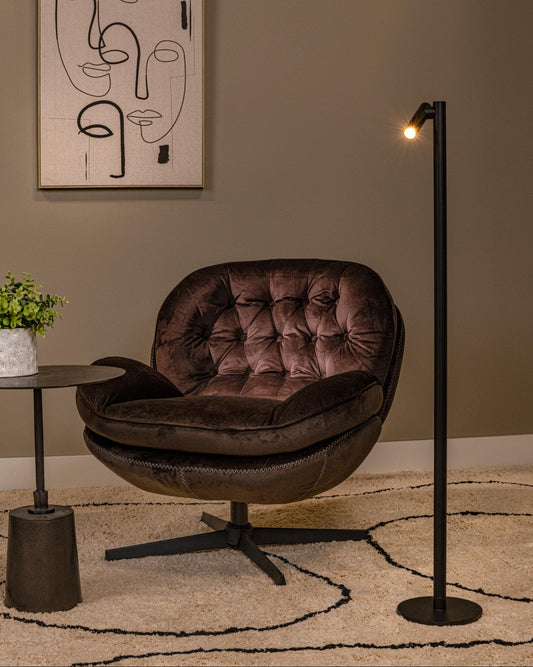 Oplaadbare vloerlamp Antrim 1-lichts incl. LED