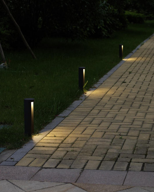 Sokkellamp buiten Combo 25cm incl. LED