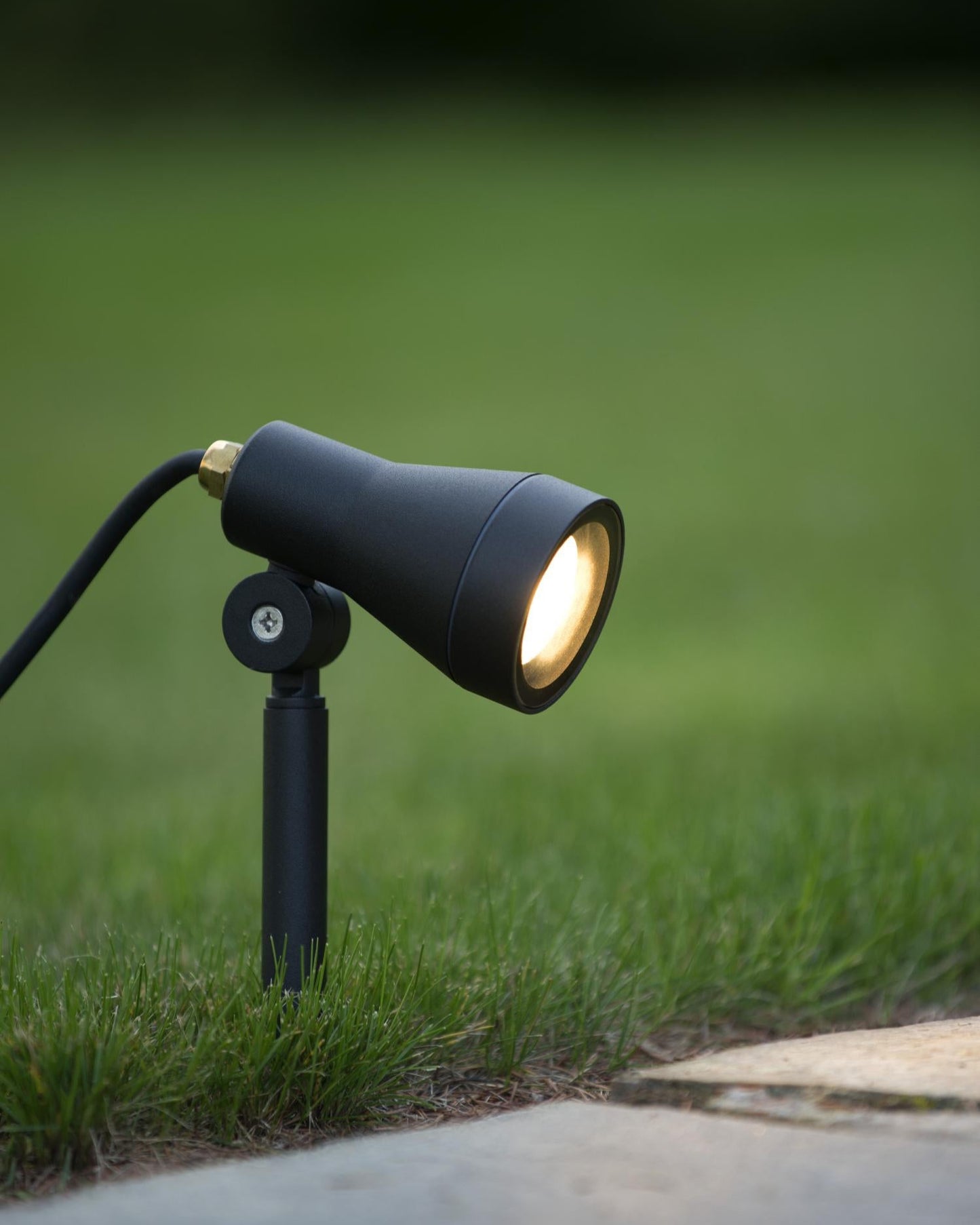 Prikspot buiten Spike zwart incl. GU10