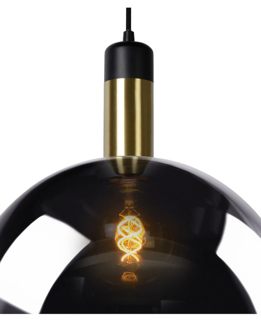 Hanglamp Julius 20cm smoke E27