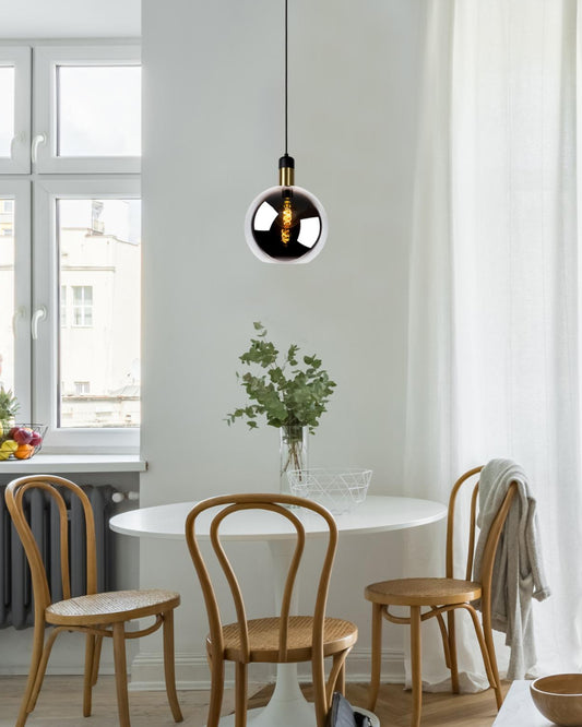 Hanglamp Julius 28cm smoke E27