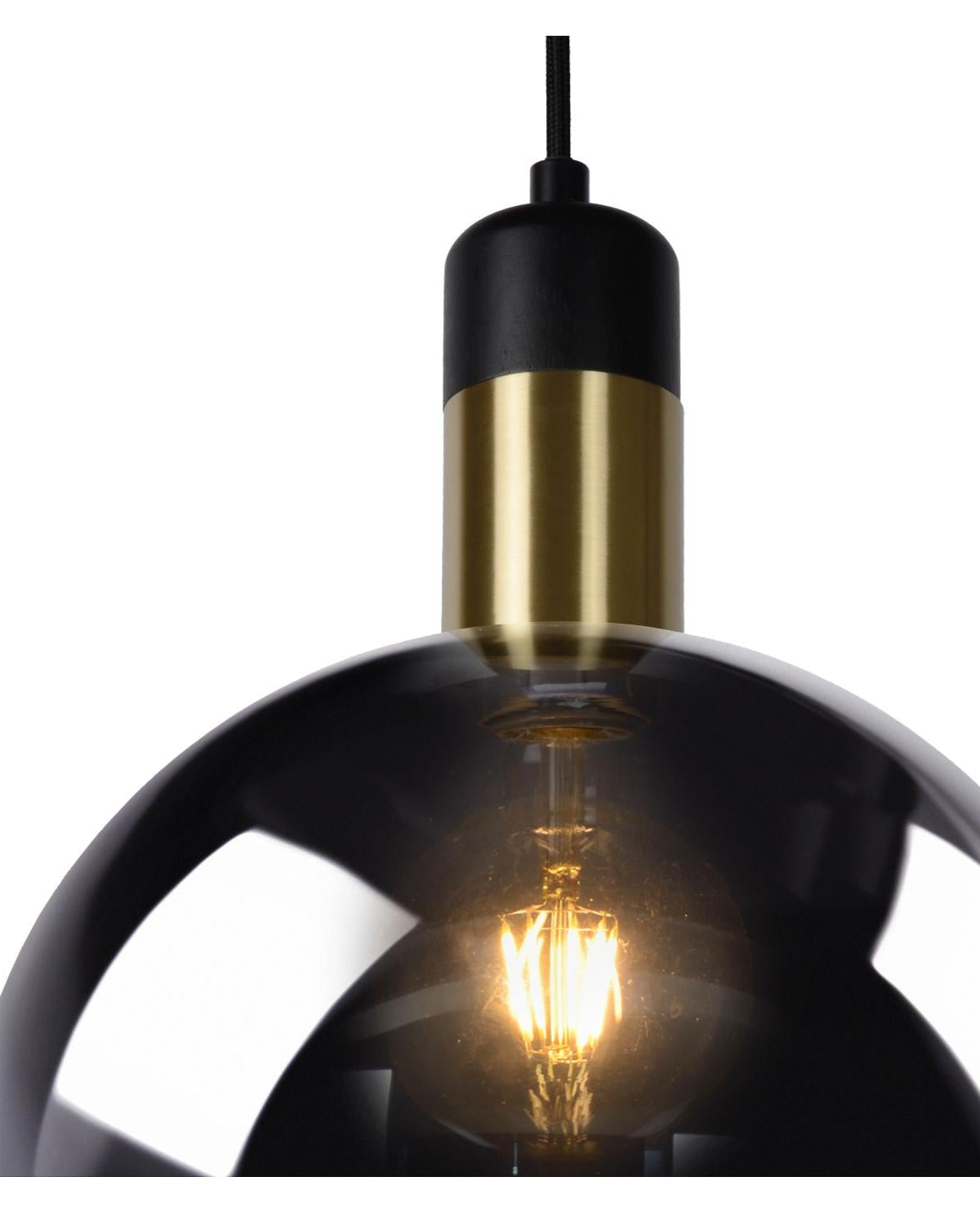 Hanglamp Julius 40cm smoke E27