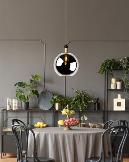 Hanglamp Julius 40cm smoke E27
