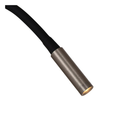 Oplaadbare wandlamp Asja gun metal