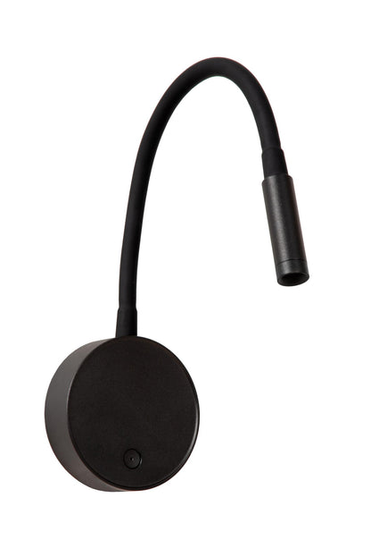 Oplaadbare wandlamp Asja zwart