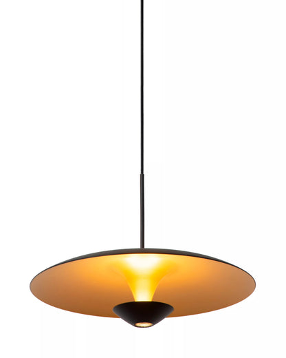 Hanglamp Kenneth 40cm zwart-goud