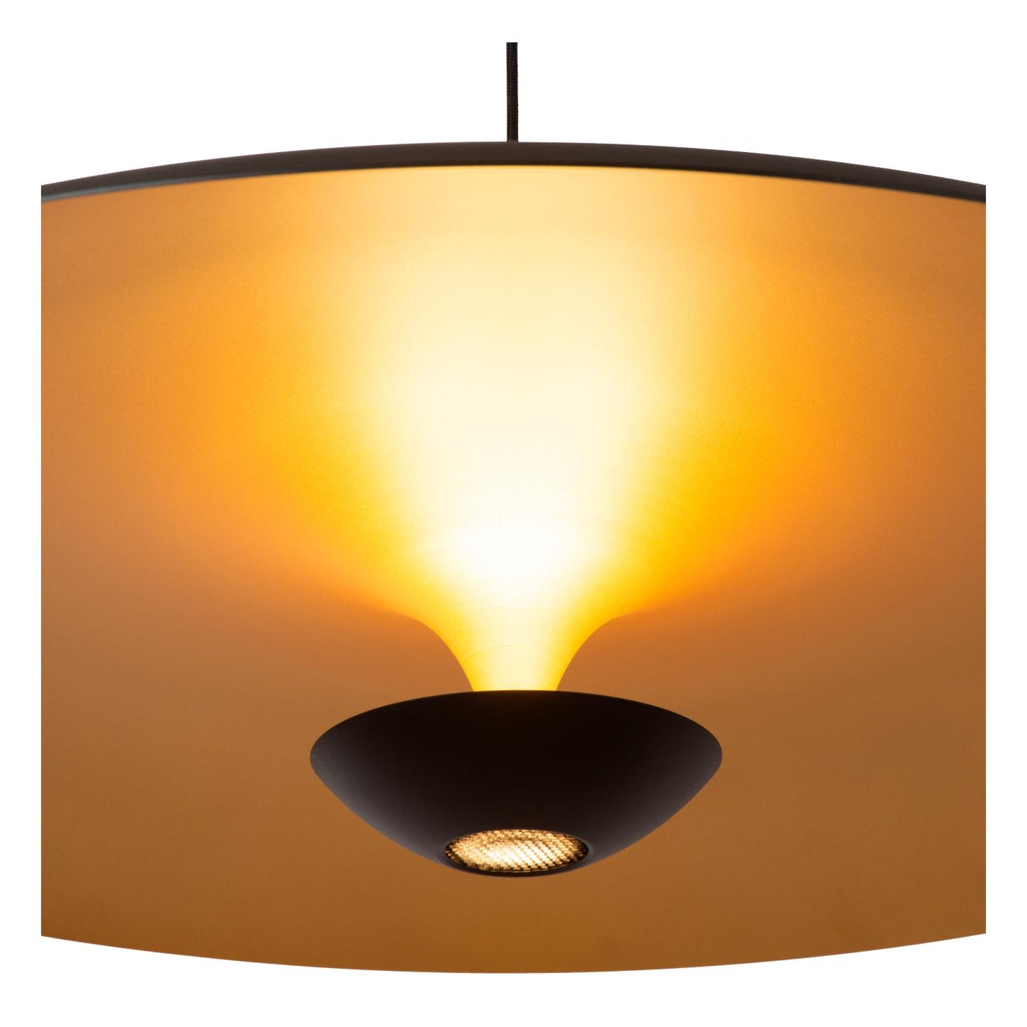Hanglamp Kenneth 80cm zwart-goud