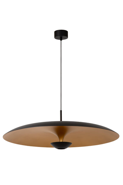 Hanglamp Kenneth 80cm zwart-goud