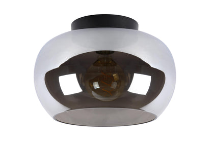 Plafondlamp Judi Smoke E27