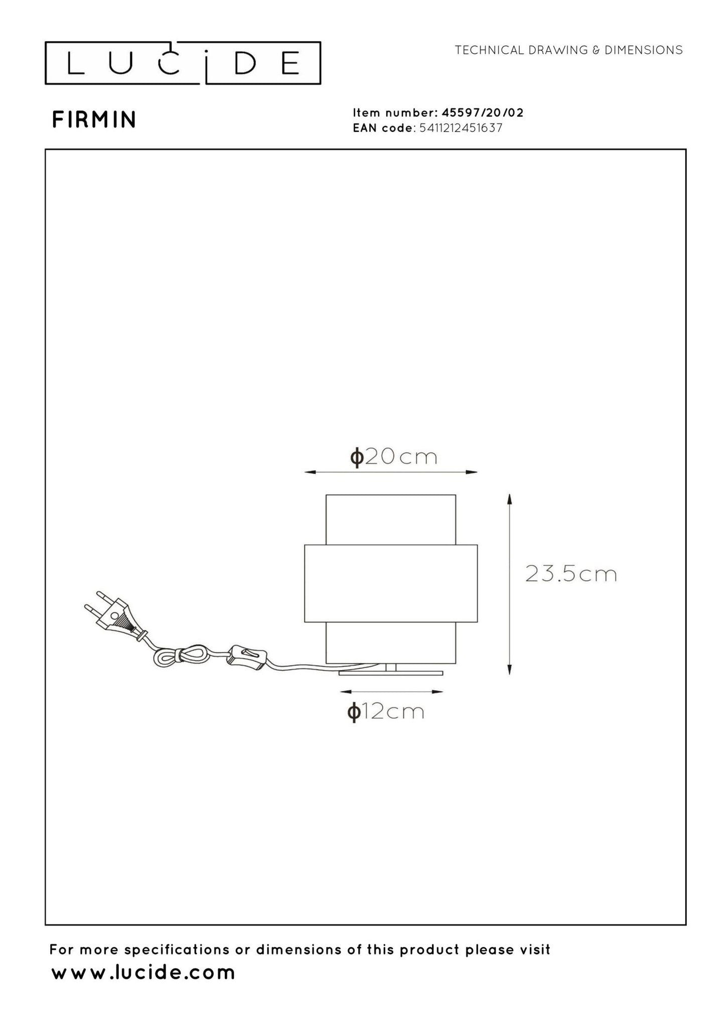 Tafellamp Firmin Messing-opaal glas E27