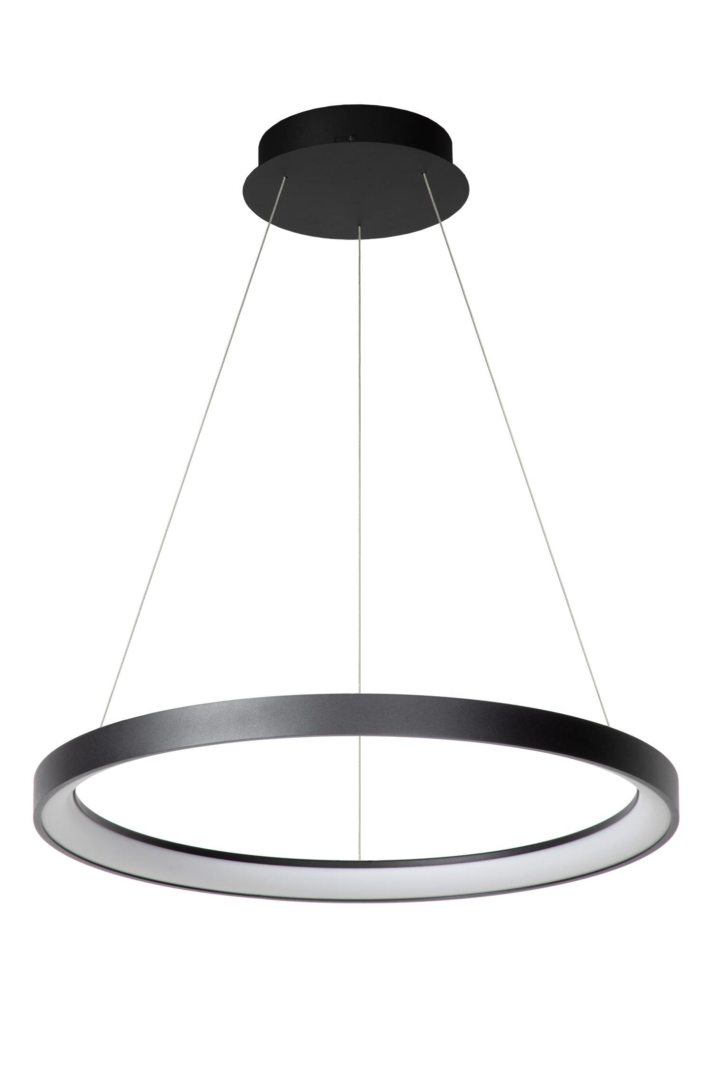Hanglamp Vidal ring zwart dimbaar