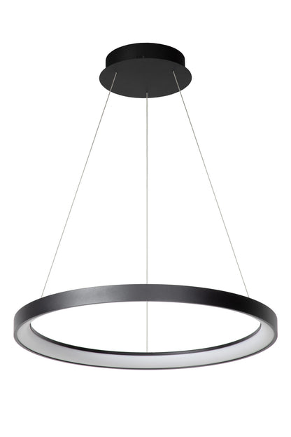 Hanglamp Vidal ring zwart dimbaar