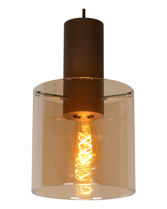 Hanglamp Toledo amber E27