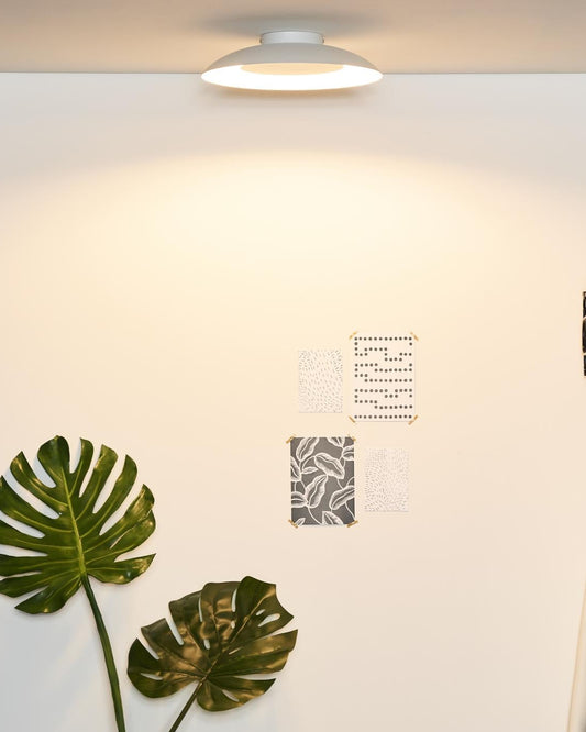 Plafondlamp Foskal wit incl. LED