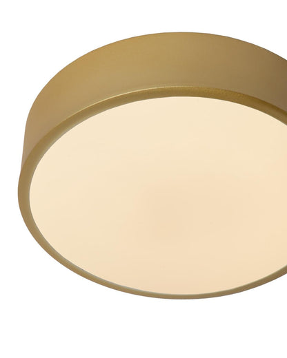 Plafondlamp Unar goud XS incl. LED 3-standen