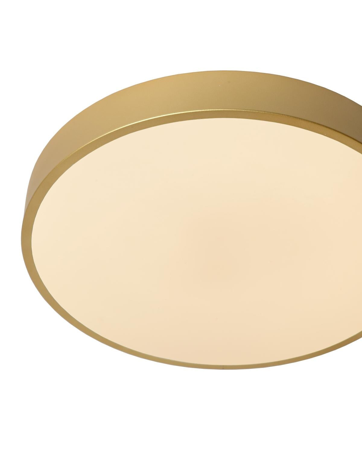 Plafondlamp Unar goud M incl. LED 3-standen