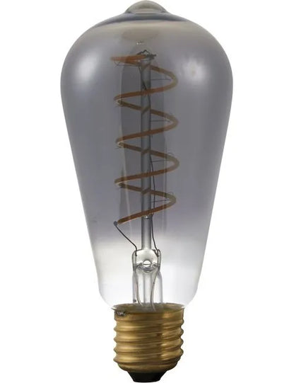 Highlight edison smoke 6W E27 3-standen LED