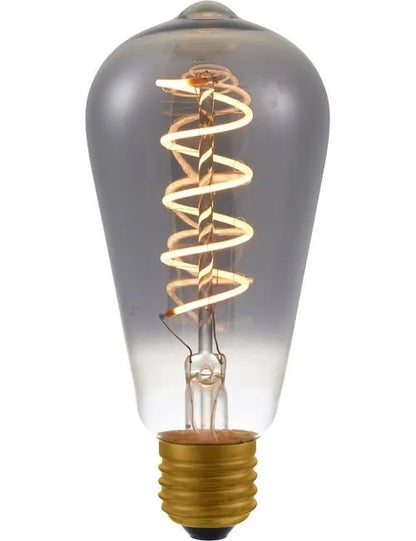 Highlight edison smoke 6W E27 3-standen LED