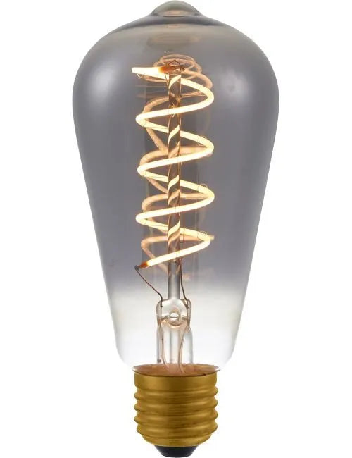 Highlight edison smoke 6W E27 3-standen LED